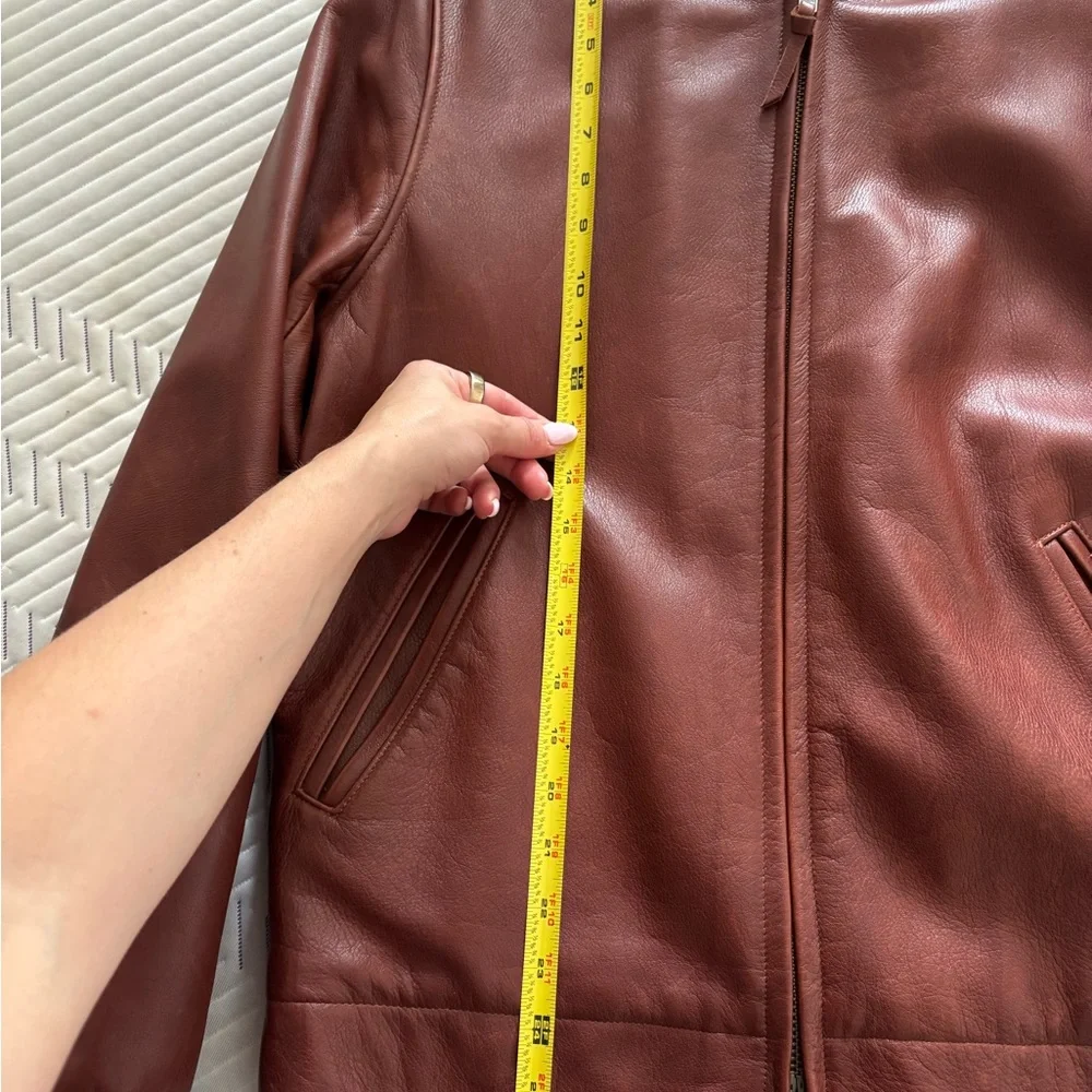 Taylor Stitch leather bomber jacket - Picture 7 of 13